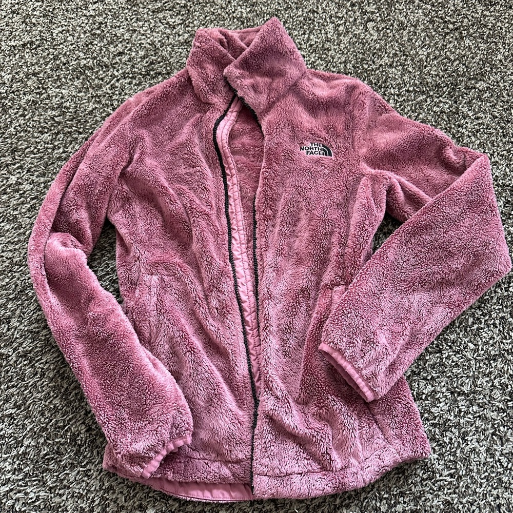 The North Face Soft Pink Fleece Jacket